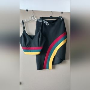 Black Two piece set